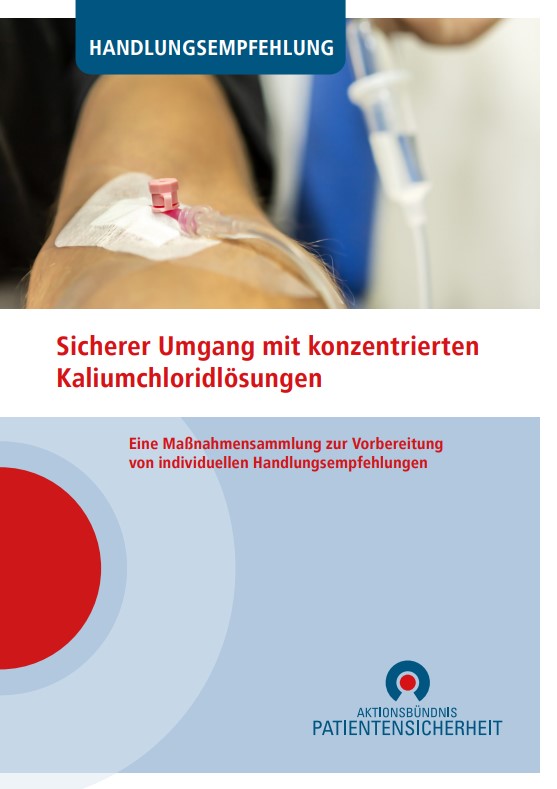 Sicherer Umgang mit Kaliumchloridlösungen