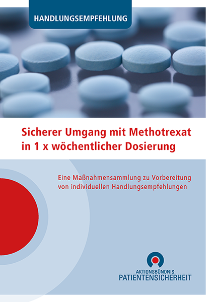 Neue Ausgabe: Sicherer Umgang mit Methotrexat in 1 x wöchentlicher Dosierung