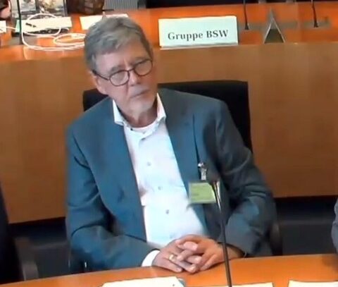 Dr. Christian Deindl am 5. Juni 2024 im Bundestag