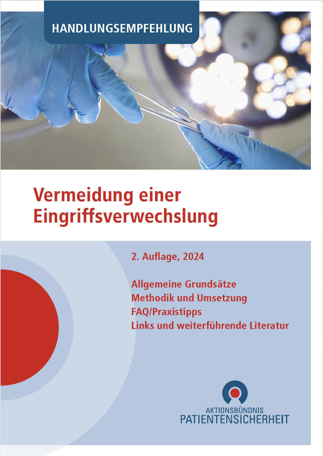 Vermeidung einer Eingriffsverwechslung